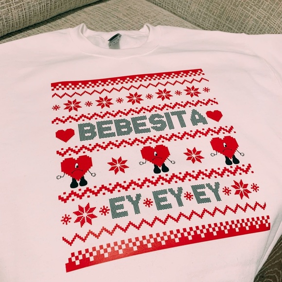 Handmade Tops - Bebesita Christmas Sweatshirt